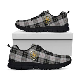 ScotsTee Shop Scottish MacPherson Dress Clan Crest Tartan Sneakers Tartan Casual Shoes