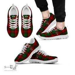 ScotsTee Shop Scottish MacPhail Clan Crest Tartan Sneakers Tartan Casual Shoes