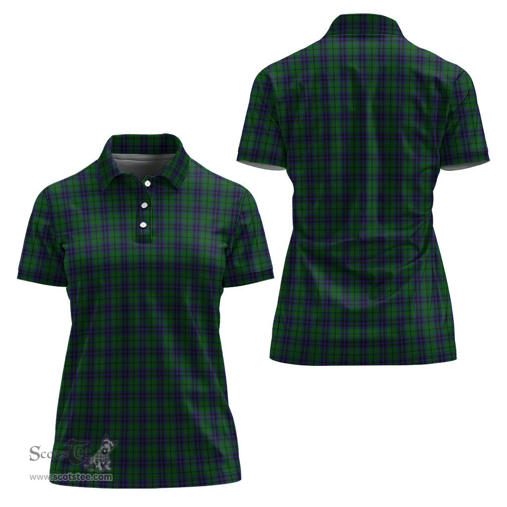 Scottish Austin Clan Tartan Polo Shirt For Women, Women's Scottish Polo Shirt Scottish Plaid Tartan Plaid - ScotsTee - scotstee.com