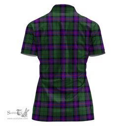 Scottish Armstrong Modern Clan Tartan Polo Shirt For Women, Women's Scottish Polo Shirt Scottish Plaid Tartan Plaid - ScotsTee - scotstee.com