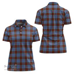 Scottish Anderson Modern Clan Tartan Polo Shirt For Women, Women's Scottish Polo Shirt Scottish Plaid Tartan Plaid - ScotsTee - scotstee.com