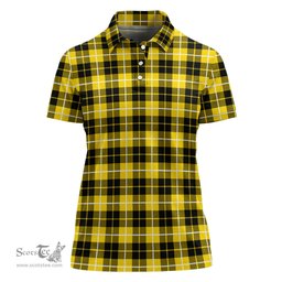 Scottish Barclay Dress Modern Clan Tartan Polo Shirt For Women, Women's Scottish Polo Shirt Scottish Plaid Tartan Plaid - ScotsTee - scotstee.com