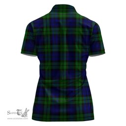 Scottish Bannatyne Clan Tartan Polo Shirt For Women, Women's Scottish Polo Shirt Scottish Plaid Tartan Plaid - ScotsTee - scotstee.com
