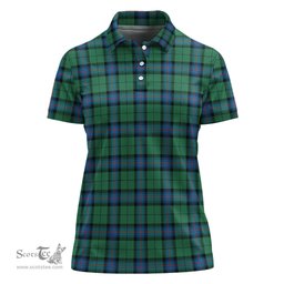 Scottish Armstrong Ancient Clan Tartan Polo Shirt For Women, Women's Scottish Polo Shirt Scottish Plaid Tartan Plaid - ScotsTee - scotstee.com