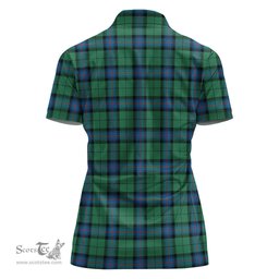 Scottish Armstrong Ancient Clan Tartan Polo Shirt For Women, Women's Scottish Polo Shirt Scottish Plaid Tartan Plaid - ScotsTee - scotstee.com