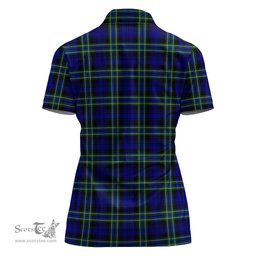 Scottish Arbuthnot Modern Clan Tartan Polo Shirt For Women, Women's Scottish Polo Shirt Scottish Plaid Tartan Plaid - ScotsTee - scotstee.com