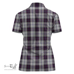 Scottish Alexander of Menstry Dress Clan Tartan Polo Shirt For Women, Women's Scottish Polo Shirt Scottish Plaid Tartan Plaid - ScotsTee - scotstee.com