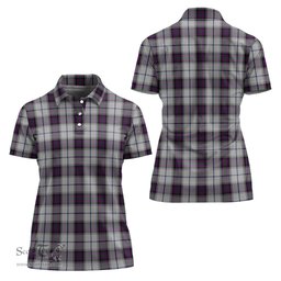 Scottish Alexander of Menstry Dress Clan Tartan Polo Shirt For Women, Women's Scottish Polo Shirt Scottish Plaid Tartan Plaid - ScotsTee - scotstee.com