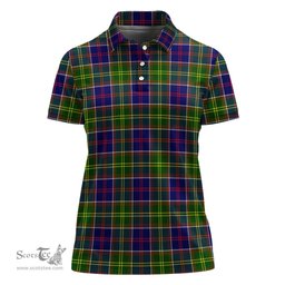 Scottish Arnott Clan Tartan Polo Shirt For Women, Women's Scottish Polo Shirt Scottish Plaid Tartan Plaid - ScotsTee - scotstee.com