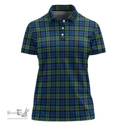 Scottish Baird Ancient Clan Tartan Polo Shirt For Women, Women's Scottish Polo Shirt Scottish Plaid Tartan Plaid - ScotsTee - scotstee.com