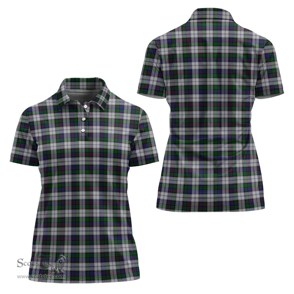 Scottish Campbell of Cawdor Dress Clan Tartan Polo Shirt For Women, Women's Scottish Polo Shirt Scottish Plaid Tartan Plaid - ScotsTee - scotstee.com