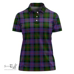 Scottish Blair Modern Clan Tartan Polo Shirt For Women, Women's Scottish Polo Shirt Scottish Plaid Tartan Plaid - ScotsTee - scotstee.com