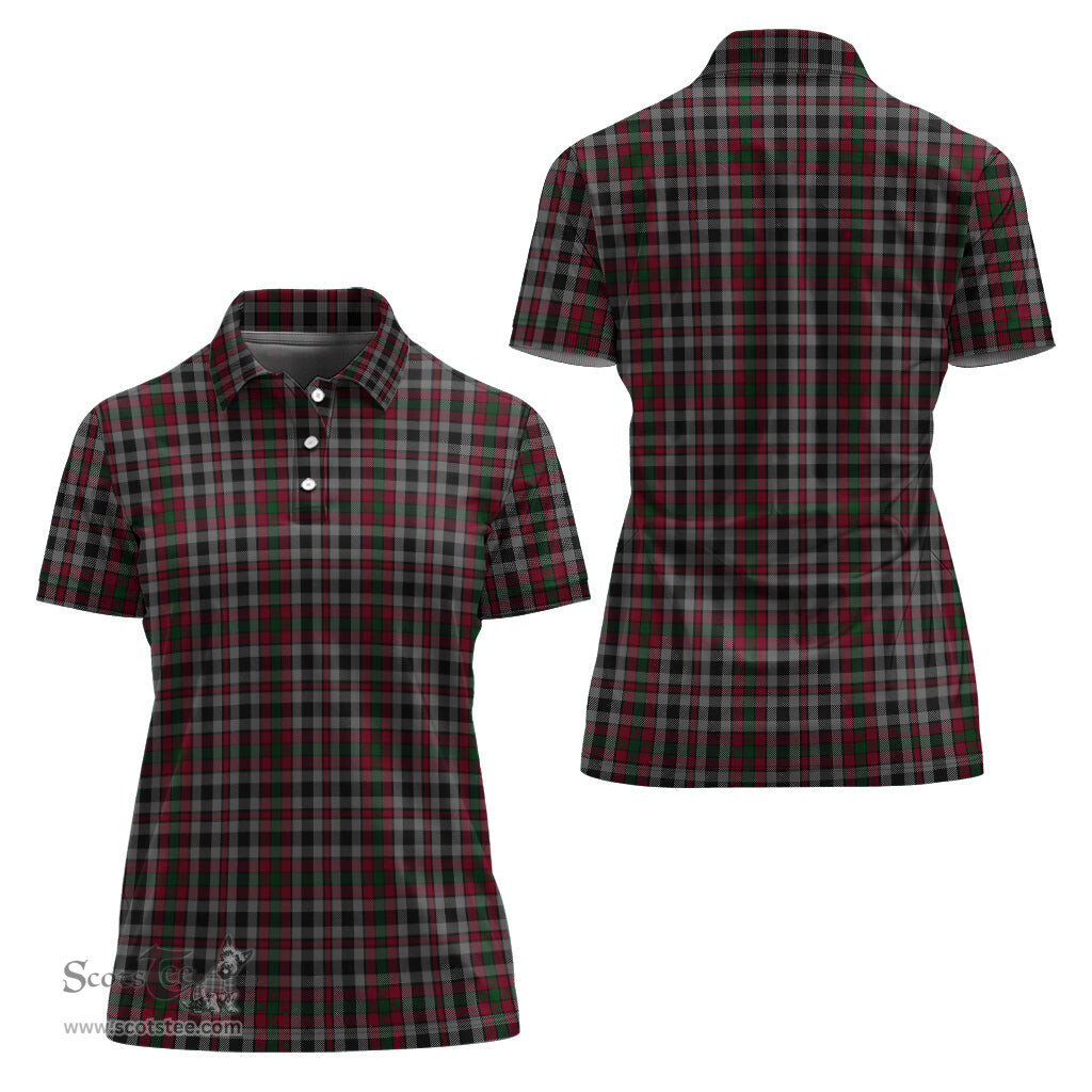 Scottish Borthwick Clan Tartan Polo Shirt For Women, Women's Scottish Polo Shirt Scottish Plaid Tartan Plaid - ScotsTee - scotstee.com