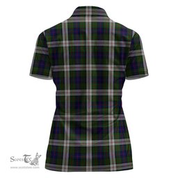 Scottish Blair Dress Clan Tartan Polo Shirt For Women, Women's Scottish Polo Shirt Scottish Plaid Tartan Plaid - ScotsTee - scotstee.com