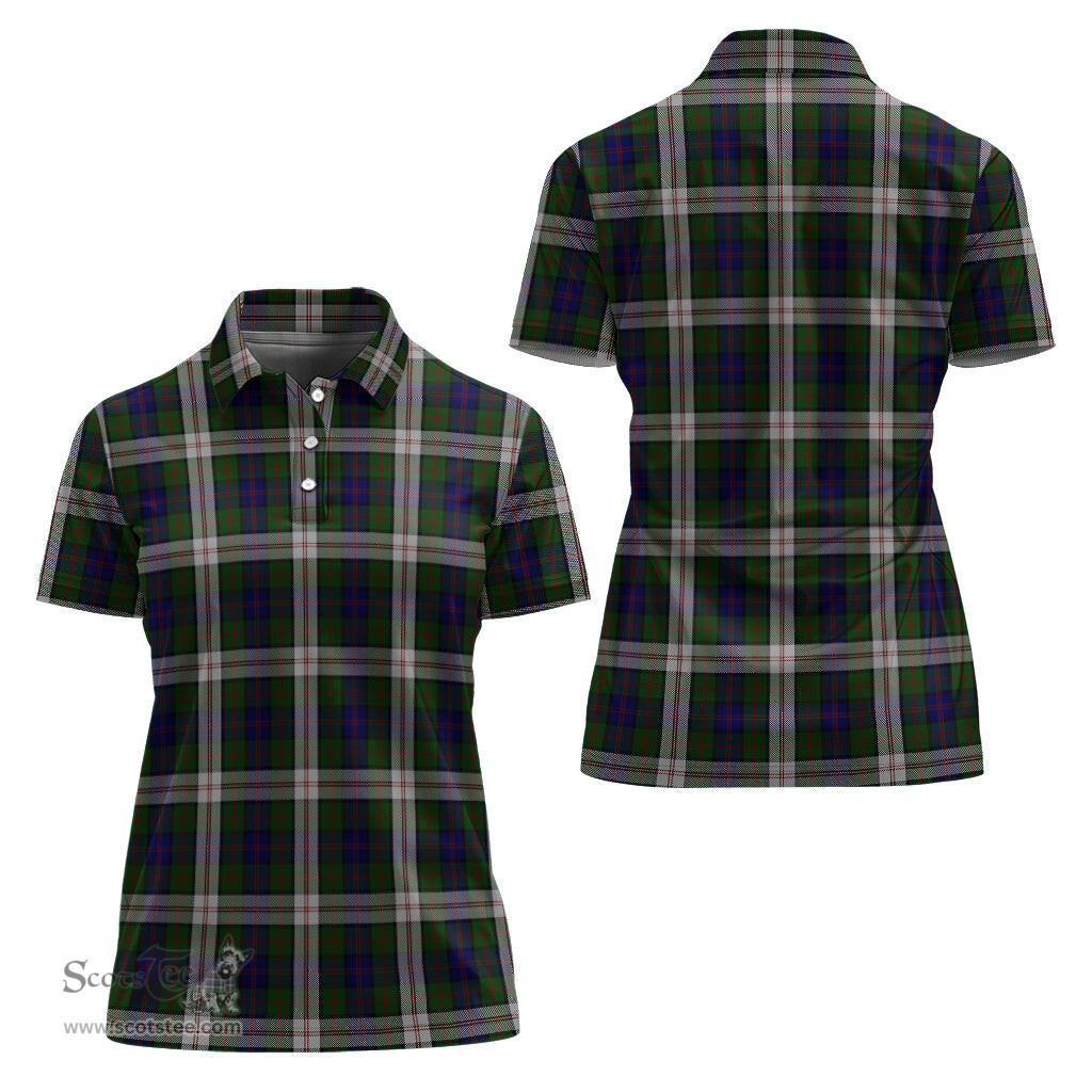Scottish Blair Dress Clan Tartan Polo Shirt For Women, Women's Scottish Polo Shirt Scottish Plaid Tartan Plaid - ScotsTee - scotstee.com