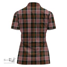 Scottish Carnegie Dress Clan Tartan Polo Shirt For Women, Women's Scottish Polo Shirt Scottish Plaid Tartan Plaid - ScotsTee - scotstee.com