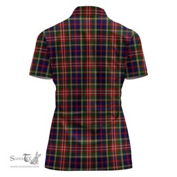 Scottish Christie Clan Tartan Polo Shirt For Women, Women's Scottish Polo Shirt Scottish Plaid Tartan Plaid - ScotsTee - scotstee.com
