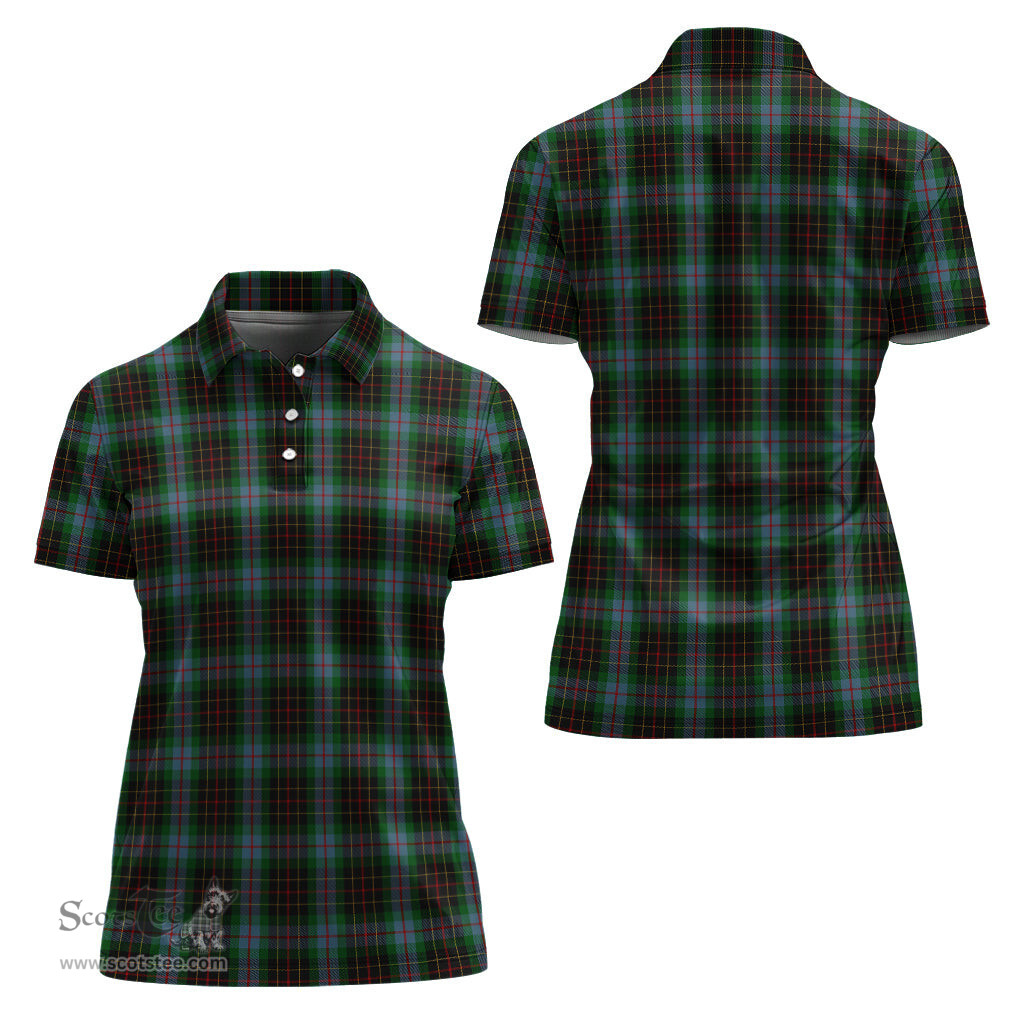 Scottish Brodie Hunting Clan Tartan Polo Shirt For Women, Women's Scottish Polo Shirt Scottish Plaid Tartan Plaid - ScotsTee - scotstee.com
