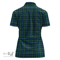 Scottish Campbell Ancient #02 Clan Tartan Polo Shirt For Women, Women's Scottish Polo Shirt Scottish Plaid Tartan Plaid - ScotsTee - scotstee.com