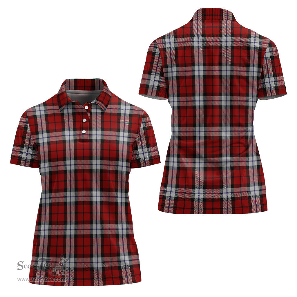 Scottish Brodie Dress Clan Tartan Polo Shirt For Women, Women's Scottish Polo Shirt Scottish Plaid Tartan Plaid - ScotsTee - scotstee.com