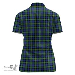 Scottish Campbell Argyll Ancient Clan Tartan Polo Shirt For Women, Women's Scottish Polo Shirt Scottish Plaid Tartan Plaid - ScotsTee - scotstee.com