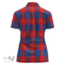 Scottish Blane Clan Tartan Polo Shirt For Women, Women's Scottish Polo Shirt Scottish Plaid Tartan Plaid - ScotsTee - scotstee.com