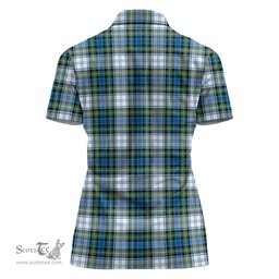 Scottish Campbell Dress Ancient Clan Tartan Polo Shirt For Women, Women's Scottish Polo Shirt Scottish Plaid Tartan Plaid - ScotsTee - scotstee.com