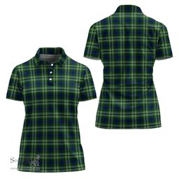 Scottish Blackadder Clan Tartan Polo Shirt For Women, Women's Scottish Polo Shirt Scottish Plaid Tartan Plaid - ScotsTee - scotstee.com
