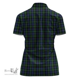 Scottish Campbell of Argyll #01 Clan Tartan Polo Shirt For Women, Women's Scottish Polo Shirt Scottish Plaid Tartan Plaid - ScotsTee - scotstee.com