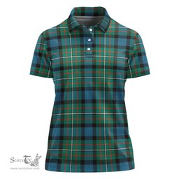 Scottish Ferguson Ancient Clan Tartan Polo Shirt For Women, Women's Scottish Polo Shirt Scottish Plaid Tartan Plaid - ScotsTee - scotstee.com