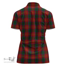 Scottish Connolly Dress Clan Tartan Polo Shirt For Women, Women's Scottish Polo Shirt Scottish Plaid Tartan Plaid - ScotsTee - scotstee.com