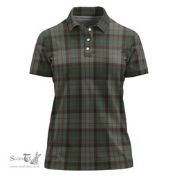 Scottish Cochrane Hunting Clan Tartan Polo Shirt For Women, Women's Scottish Polo Shirt Scottish Plaid Tartan Plaid - ScotsTee - scotstee.com
