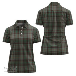 Scottish Cochrane Hunting Clan Tartan Polo Shirt For Women, Women's Scottish Polo Shirt Scottish Plaid Tartan Plaid - ScotsTee - scotstee.com