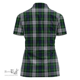 Scottish Forbes Dress Clan Tartan Polo Shirt For Women, Women's Scottish Polo Shirt Scottish Plaid Tartan Plaid - ScotsTee - scotstee.com