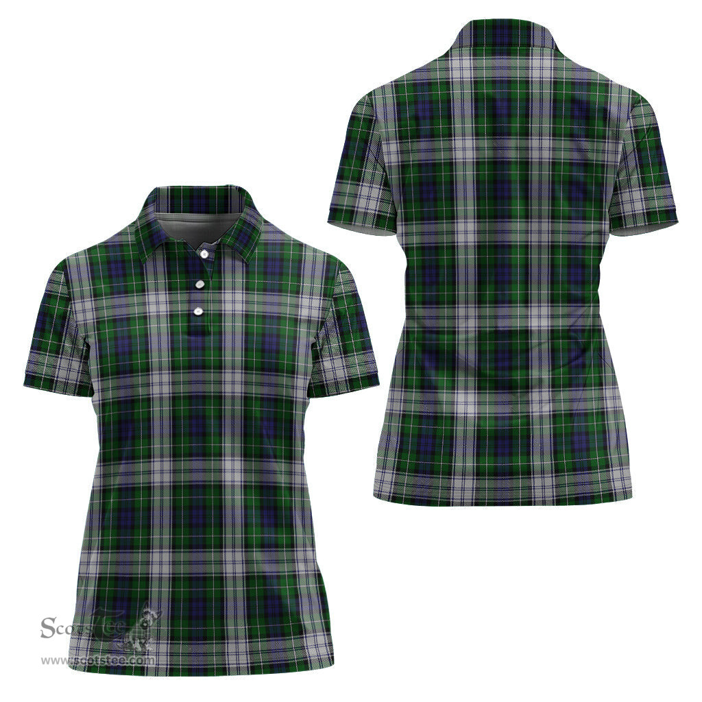Scottish Forbes Dress Clan Tartan Polo Shirt For Women, Women's Scottish Polo Shirt Scottish Plaid Tartan Plaid - ScotsTee - scotstee.com