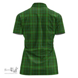 Scottish Forrester or Foster Hunting Clan Tartan Polo Shirt For Women, Women's Scottish Polo Shirt Scottish Plaid Tartan Plaid - ScotsTee - scotstee.com