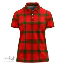 Scottish Darroch Clan Tartan Polo Shirt For Women, Women's Scottish Polo Shirt Scottish Plaid Tartan Plaid - ScotsTee - scotstee.com