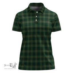 Scottish Donachie of Brockloch Hunting Clan Tartan Polo Shirt For Women, Women's Scottish Polo Shirt Scottish Plaid Tartan Plaid - ScotsTee - scotstee.com