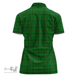 Scottish Don Clan Tartan Polo Shirt For Women, Women's Scottish Polo Shirt Scottish Plaid Tartan Plaid - ScotsTee - scotstee.com