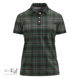 Scottish Craig Clan Tartan Polo Shirt For Women, Women's Scottish Polo Shirt Scottish Plaid Tartan Plaid - ScotsTee - scotstee.com