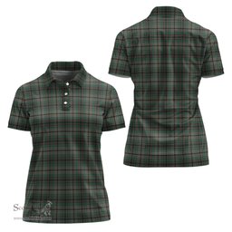 Scottish Craig Clan Tartan Polo Shirt For Women, Women's Scottish Polo Shirt Scottish Plaid Tartan Plaid - ScotsTee - scotstee.com