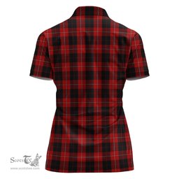 Scottish Cunningham Clan Tartan Polo Shirt For Women, Women's Scottish Polo Shirt Scottish Plaid Tartan Plaid - ScotsTee - scotstee.com