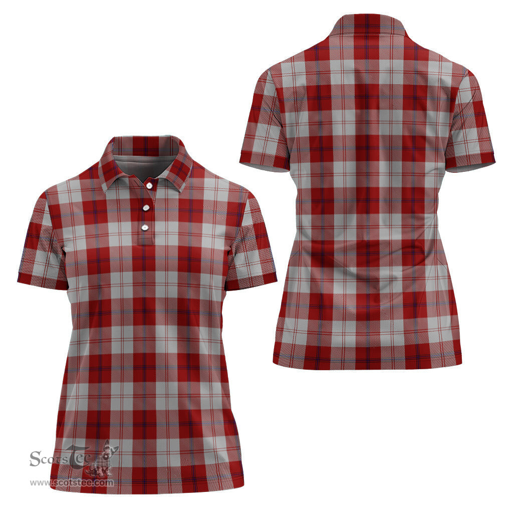 Scottish Cunningham Dress Clan Tartan Polo Shirt For Women, Women's Scottish Polo Shirt Scottish Plaid Tartan Plaid - ScotsTee - scotstee.com