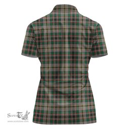 Scottish Craig Ancient Clan Tartan Polo Shirt For Women, Women's Scottish Polo Shirt Scottish Plaid Tartan Plaid - ScotsTee - scotstee.com