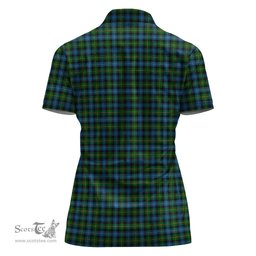 Scottish Dyce Clan Tartan Polo Shirt For Women, Women's Scottish Polo Shirt Scottish Plaid Tartan Plaid - ScotsTee - scotstee.com