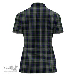 Scottish Davidson of Tulloch Dress Clan Tartan Polo Shirt For Women, Women's Scottish Polo Shirt Scottish Plaid Tartan Plaid - ScotsTee - scotstee.com