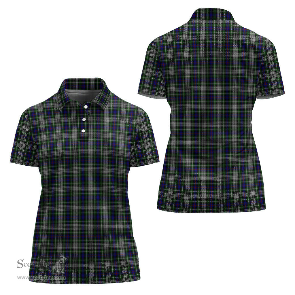 Scottish Davidson of Tulloch Dress Clan Tartan Polo Shirt For Women, Women's Scottish Polo Shirt Scottish Plaid Tartan Plaid - ScotsTee - scotstee.com