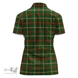Scottish Copeland Clan Tartan Polo Shirt For Women, Women's Scottish Polo Shirt Scottish Plaid Tartan Plaid - ScotsTee - scotstee.com