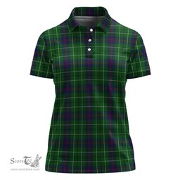 Scottish Duncan Clan Tartan Polo Shirt For Women, Women's Scottish Polo Shirt Scottish Plaid Tartan Plaid - ScotsTee - scotstee.com