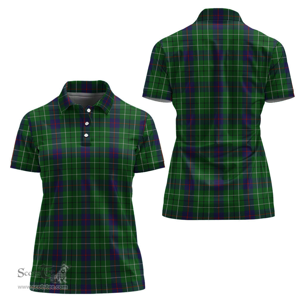 Scottish Duncan Clan Tartan Polo Shirt For Women, Women's Scottish Polo Shirt Scottish Plaid Tartan Plaid - ScotsTee - scotstee.com